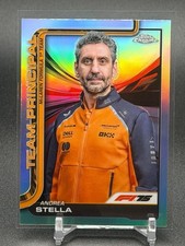 2025 Topps Chrome Silver Refractor F1 Andrea Stella #194
