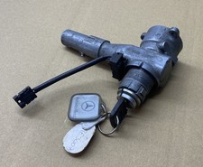 Mercedes W126 Lenkungs Z&uuml;nd Start Lenkrad Schloss Benzin mit Schl&uuml;ssel DEFEKT