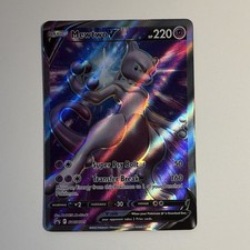 mewtwo pokemon card 220 Mewtwo V SWSH229 SWSH: Sword & Shield Promo Cards Holo for sale online