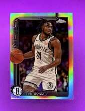 Cam Thomas -2025-26 Topps Chrome -Silver Refractor #85 -Nets