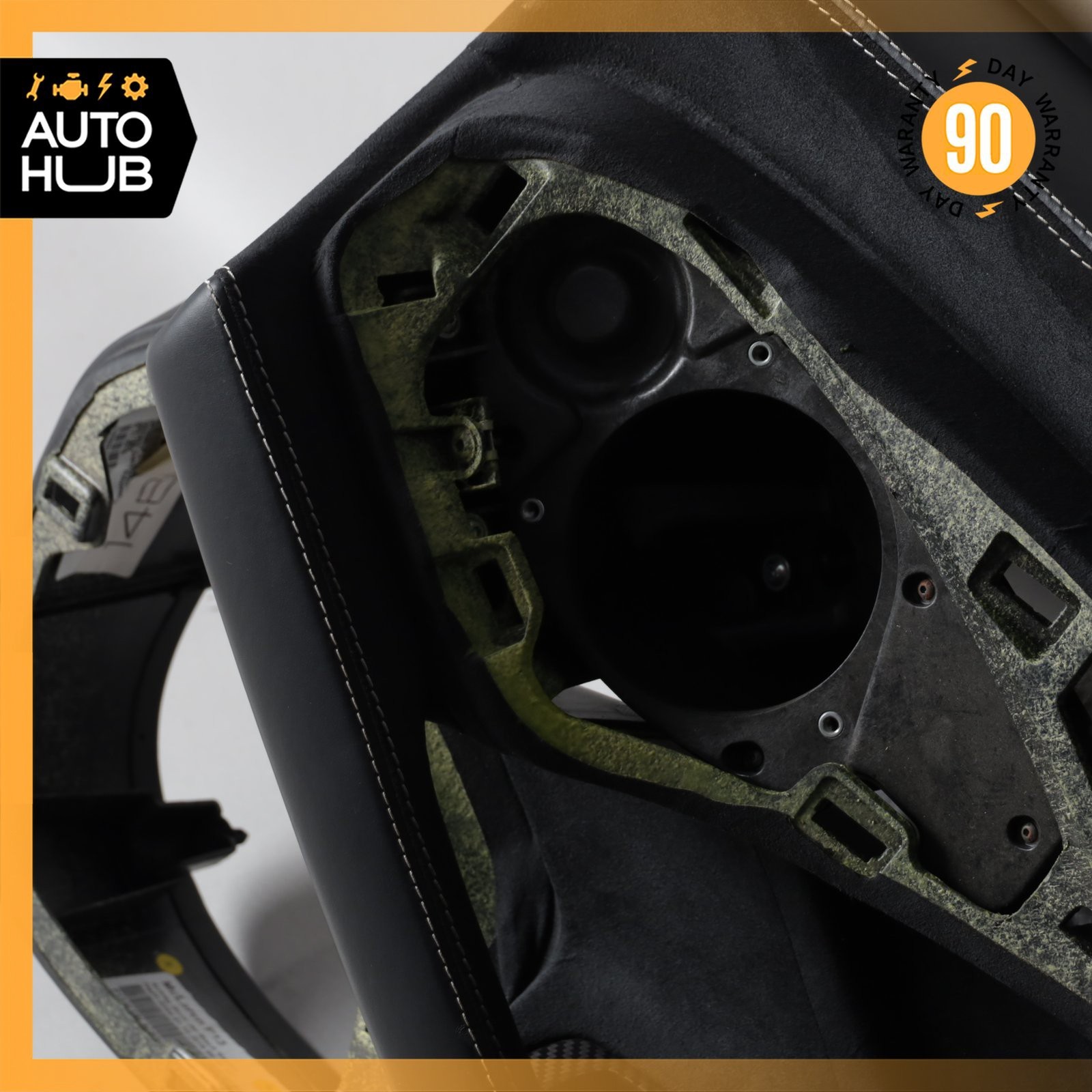 16-21 McLaren 570S Right Side Interior Door Panel Nappa Suede Jet Black OEM