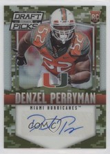 2015 Panini Prizm Collegiate Draft Picks Camo /199 Denzel Perryman #173 Auto 0pm