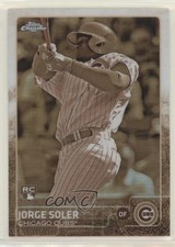 2015 Topps Chrome Sepia Refractor Jorge Soler #154 Rookie RC qc6