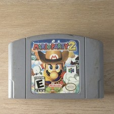 Nintendo Mario Party 2 Nintendo 64 N64 Game Cartridge, E, NTSC-U/C