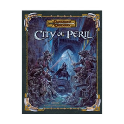 D&D Dungeons & Dragons City of Peril Map Pack NEW