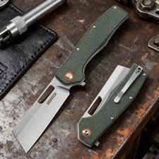 Folding Pocket Knife Assisted Opening Knife Pocket Knives 8crWith Micarta Handle