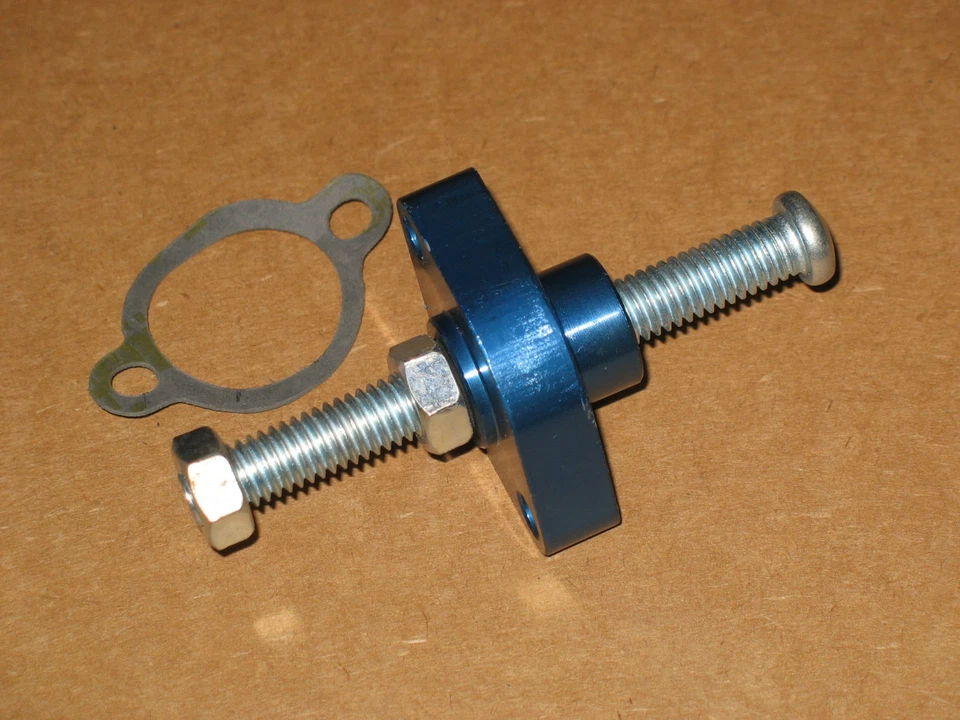 Ajustador manual tensor de cadena de leva de distribución 1978-2005 Kawasaki KLR250 KL250 250 Foto 3 de 4