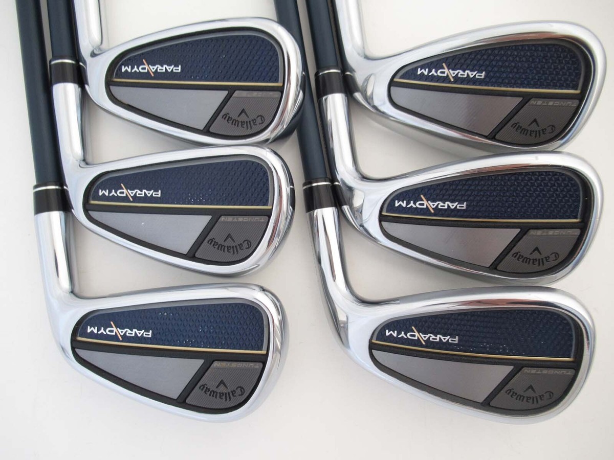 Callaway PARADYM iron set of 6 6-9.P.A VENTUS TR 5 flex R 