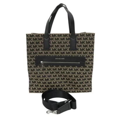 Michael Kors Sac À Main Bandoulière 2WAY En PVC Cuir Marron - Photo 1/4