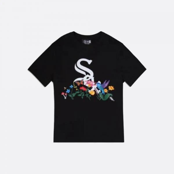激レア　新品　タグ付き　定価400ドル　Chicago White Sox　L 2025 Chicago White Sox 125th Anniversary Black 39Thirty cap