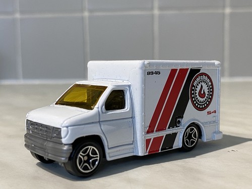 Vintage Matchbox Ford Box Truck Fire Dept 1998 1/80 Loose Rare! - Picture 2 of 7