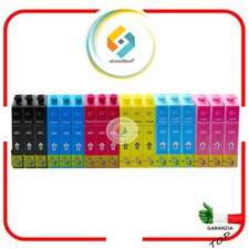 KIT 18 CARTUCCE PER EPSON Stylus Photo PX730WD PX800FW PX810FW PX820FWD PX830FWD