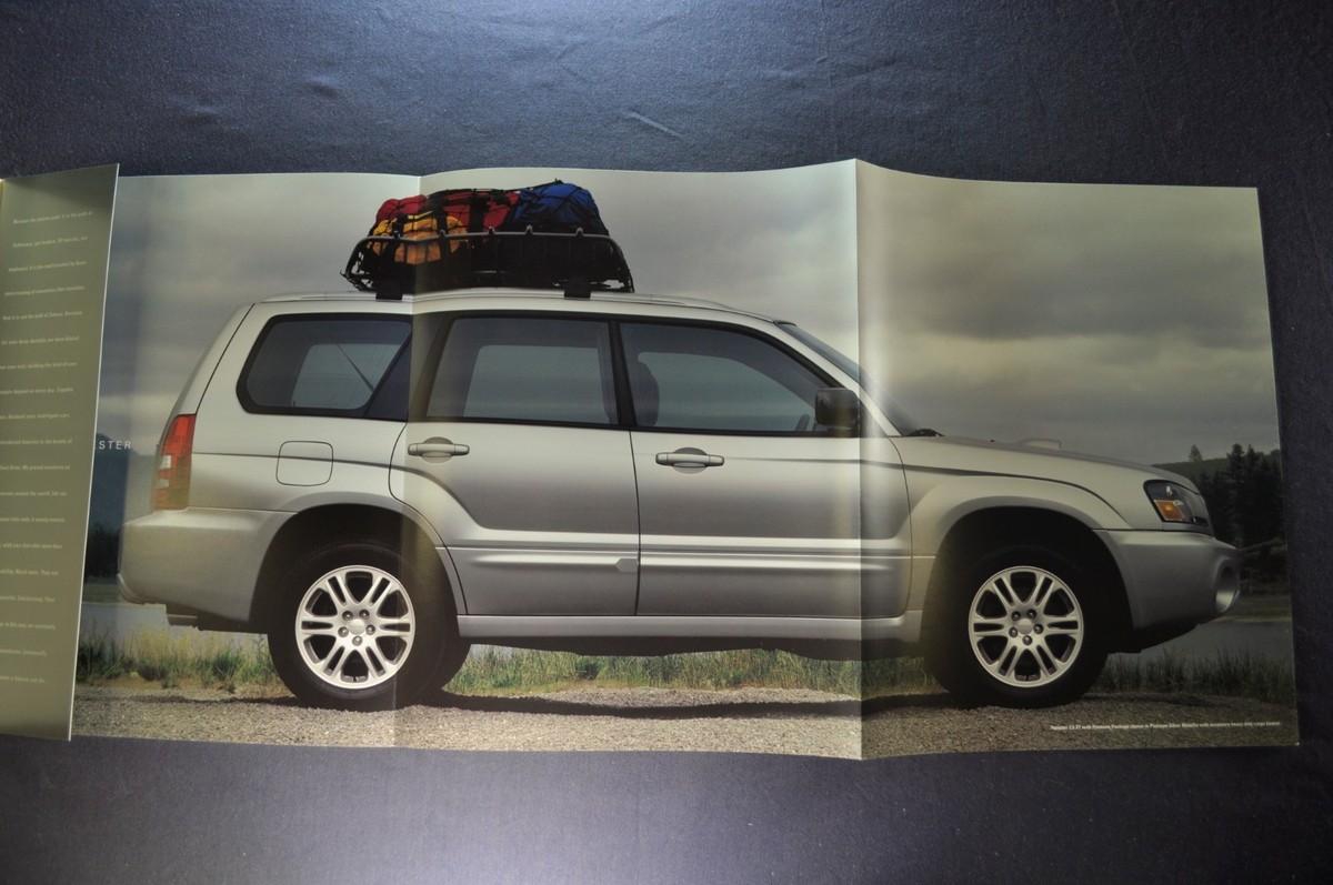 2005 Subaru Forester Prestige Brochure LL Bean 2.5 X XS XST