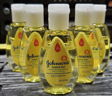  JOBLOT Johnson's Head-To-Toe Wash  Shampoo Mini 35ml Bottles No Tears Safe