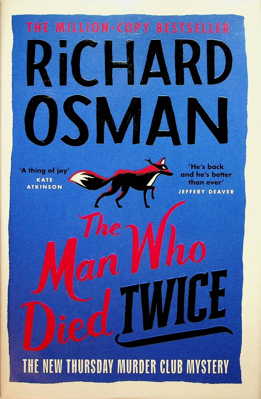 NEW Richard Osman Man Who Died Twice SIGNED NUMBERED Ltd 1st Edn Crime Thriller