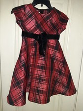 Bonnie Jean Girls Short Sleeve Special Occasion Lined Dress Size 4