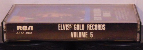 Elvis Presley –Elvis' Gold Records Volume 5 1984 RCA Victor Cassette Tape, Album - Picture 4 of 6