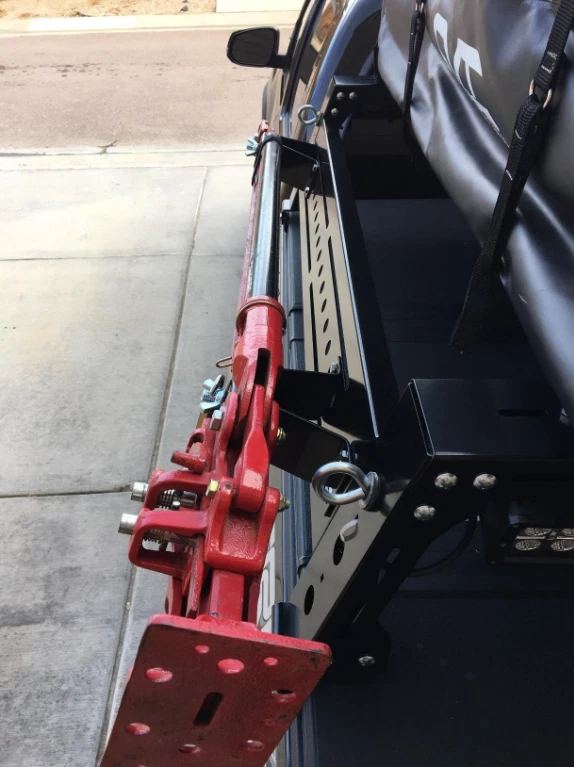 Parachoques de techo lateral para camioneta Dodge RAM 1500/2500/3500 montaje de gato de elevación alta Foto 2 de 4