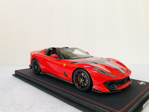 1/18 BBR Ferrari 812 Competizione Aperta Red Corsa 322/silver Stripe Limited 28 - 第 6/24 張圖片