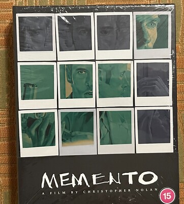 Memento 2-Disc Blu-ray Limited Collector's Edition Region B U.K. New & Sealed!