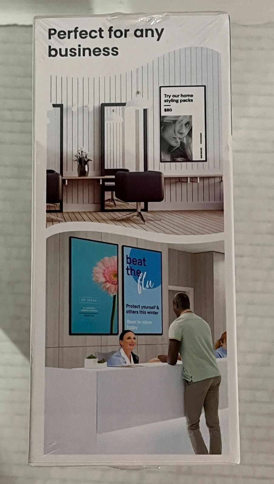 Mandoe Digital Signage Publisher AI Media Player w/Remote NEW and SEALED!