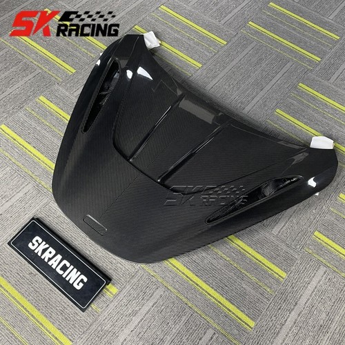 Gloss/Forged/Carbon Fiber Front Hood Panel Bonnet Cover For Mclaren 720S 2017-23 - Picture 14 of 29