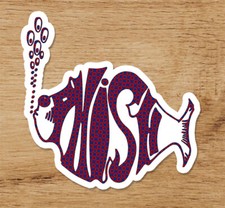 Phish Fish Fishman Donut Premium Quality Sticker Trey Anastasio 3x3.5 in