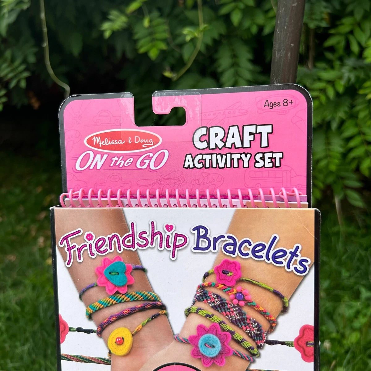 Melissa & Doug Craft Activity Set, Friendship Bracelets, On the Go