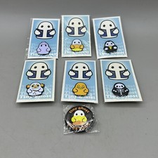 Lote de 6 prendedores Bimtoy Tiny Ghost 2017 Reis O'Brien Comic Con raro coleccionable NUEVO