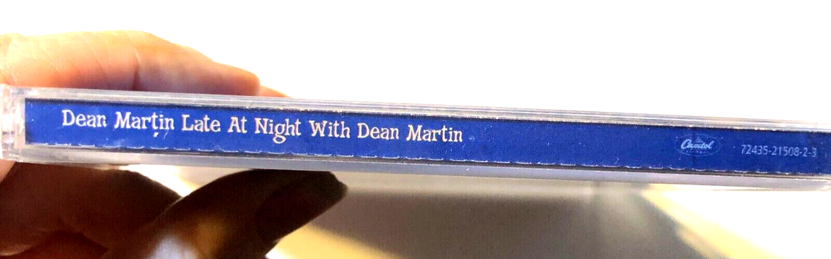 古いカード Dean Martin Late at Night With Dean Martin CD 1999) remaster vocal