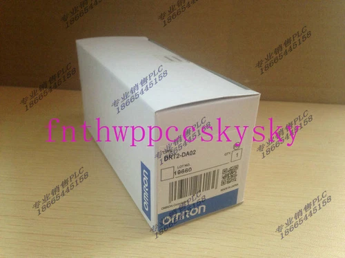 1pcs For New Omron DRT2-DA02 Smart Slave 2 Analog Output Module DRT2DA02