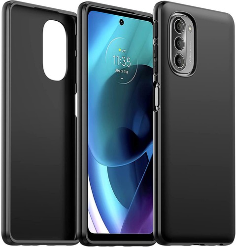 Für Motorola Moto E20 E30 E40 Schutzhülle Silikon Gel Handy Cover + Hartglas - Zdjęcie 2 z 12