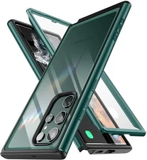 SUPCASE for Samsung Galaxy S22 Ultra 5G Full Body Frame Case with Screen Cover