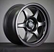 15x8 25 Konig Hexaform 4x100 Matte Black Wheels Set Of 4