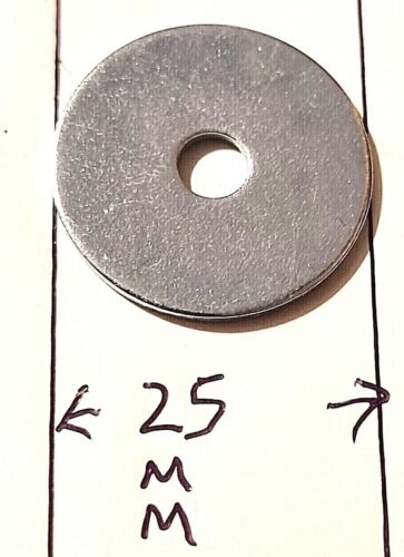 Penny Washers M5 25mm Mudguard Washer Handy To Have Around Free Postage - Afbeelding 1 van 11