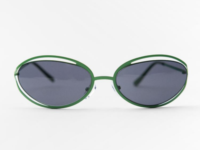NWT Zara Accessories Oval Sunglasses Green NWT Zara Accessories Oval Sunglasses Green | Mercari main image 4