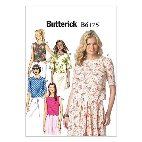 Butterick B6175 - Cartamodello, Giallo, E5 (14-16-18-20-22) (n8G)