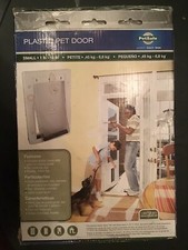 Pet Door PetSafe HPA11-10966 Plastic White Size Small 1-15 LBS NEW