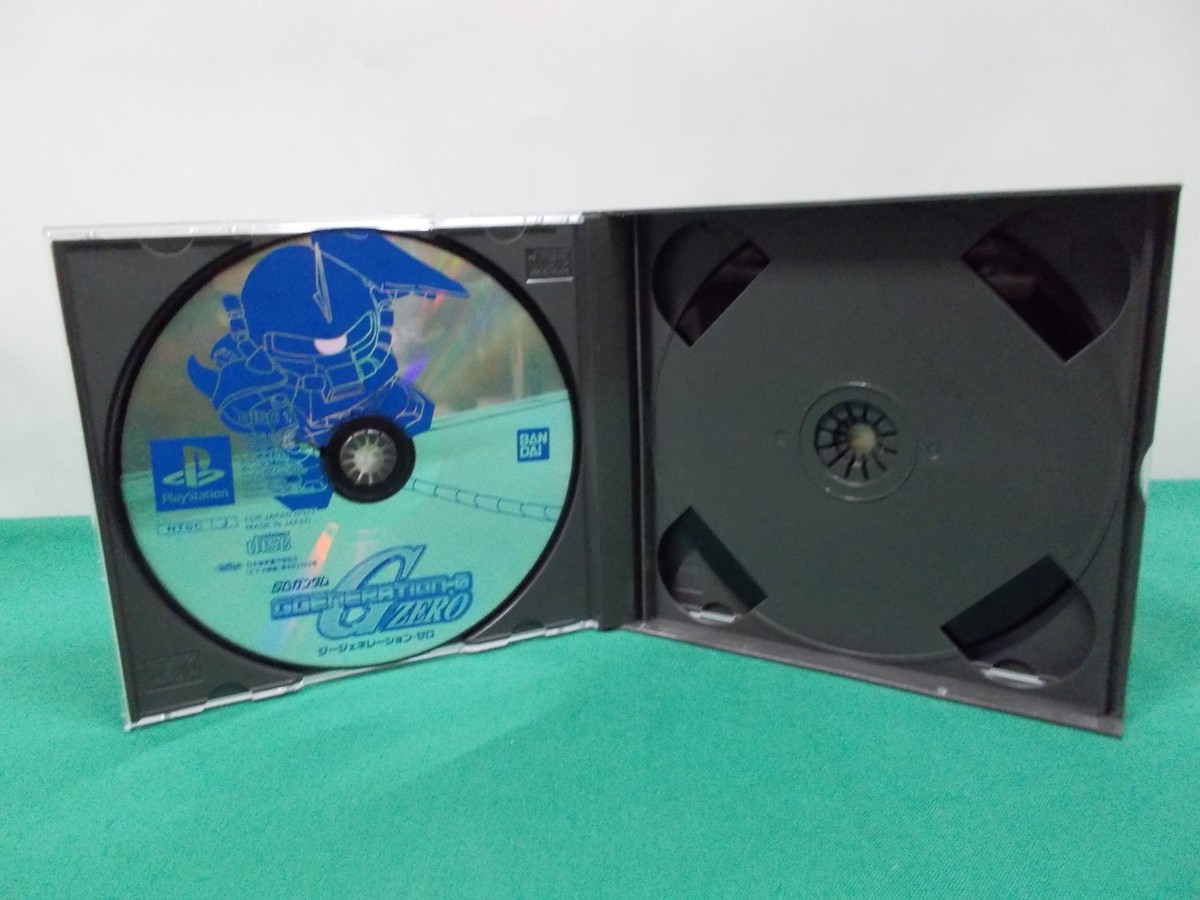 PlayStation -- SD GUNDAM G GENERATION ZERO -- JAPAN GAME