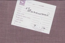 28 ct Cross Stitch Fabric Barnwood 9x16" Cashel Linen Twisted THreads