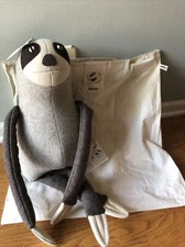 Large 100% Wool Ned Brown-throated Sloth Goodee X Carapau Handmade Portuguese