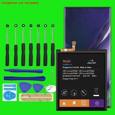 Superior Quality 6080mAh Battery Tools f Samsung Galaxy Note 20 5G SM-N981U NEW