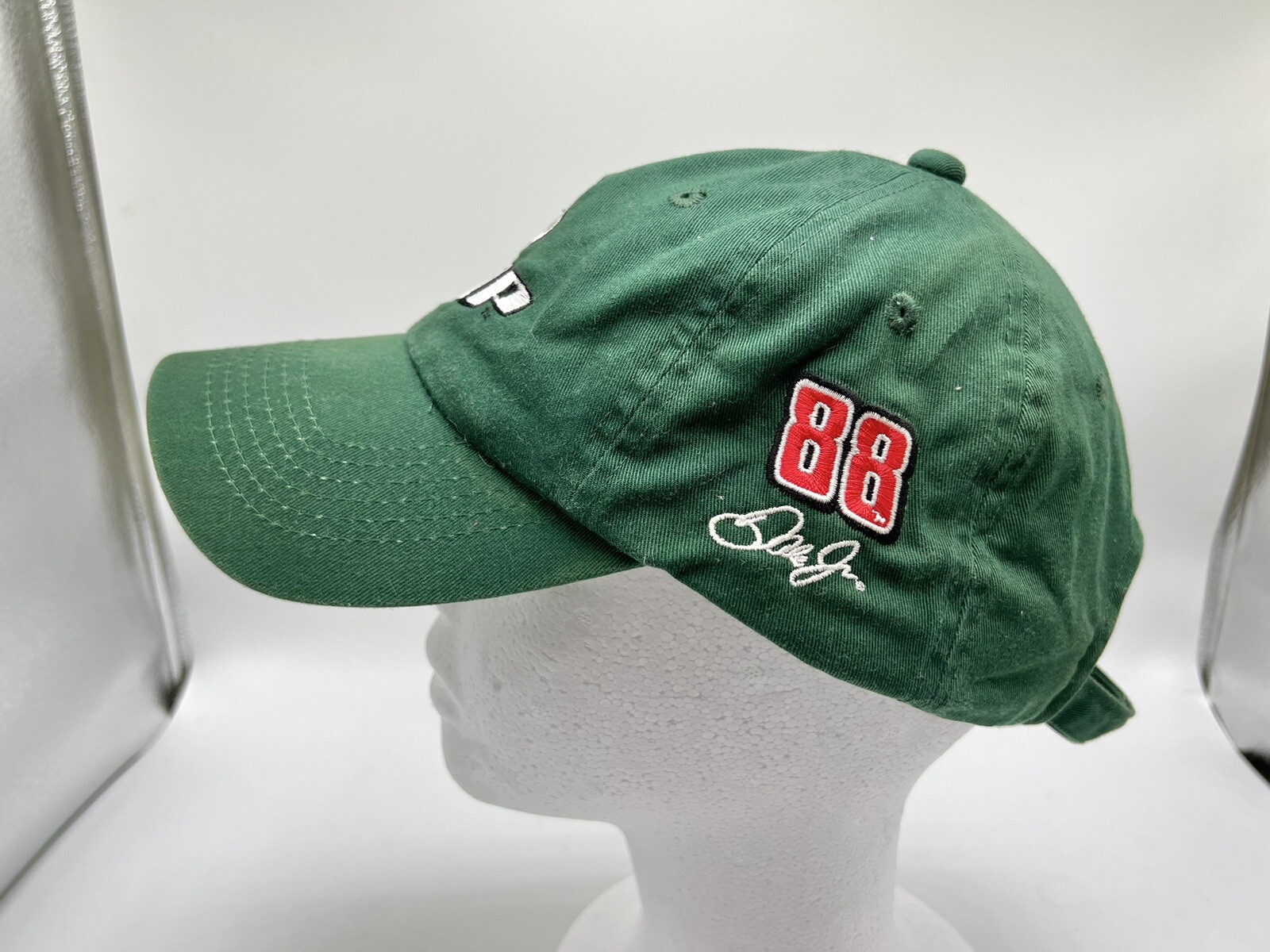 Amp Energy Hat Green Dale Earnhardt Jr 88 Motorsports Otto Adjustable