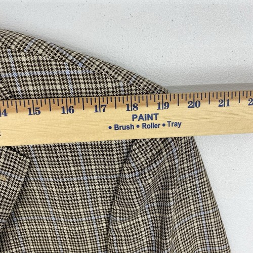 Canali 1934 Mens Blazer Sport Coat Two Button Casual Jacket Size 42R Wool Silk - Picture 8 of 14