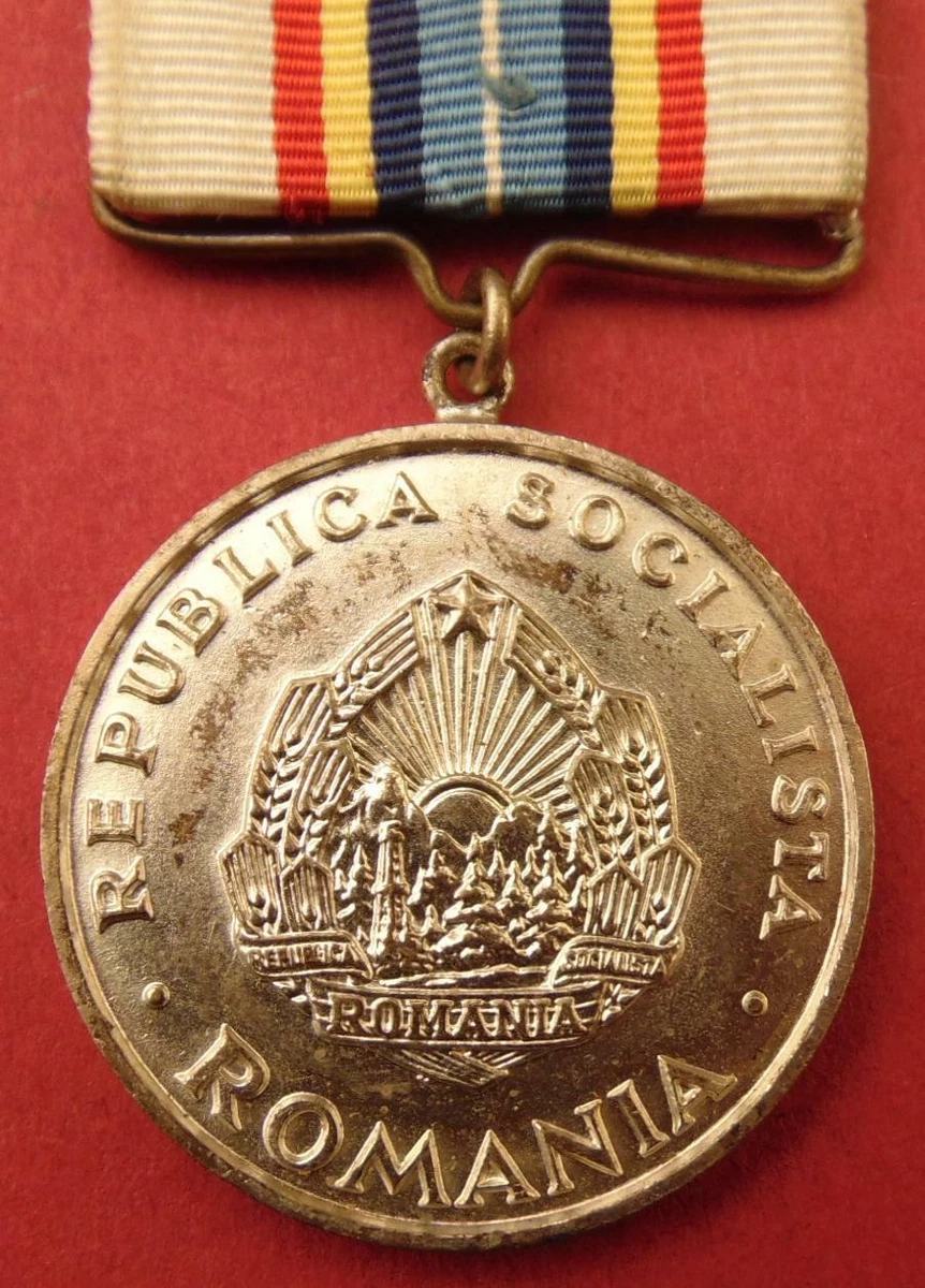 Romanian Medal In Collectible Military Surplus Medals, Pins