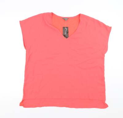 Katies Damen Bluse rosa Polyestermischung Größe XL