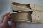 J.P. Tod's ivory leather penny loafer shoes for women size 5.5 — photo 6
