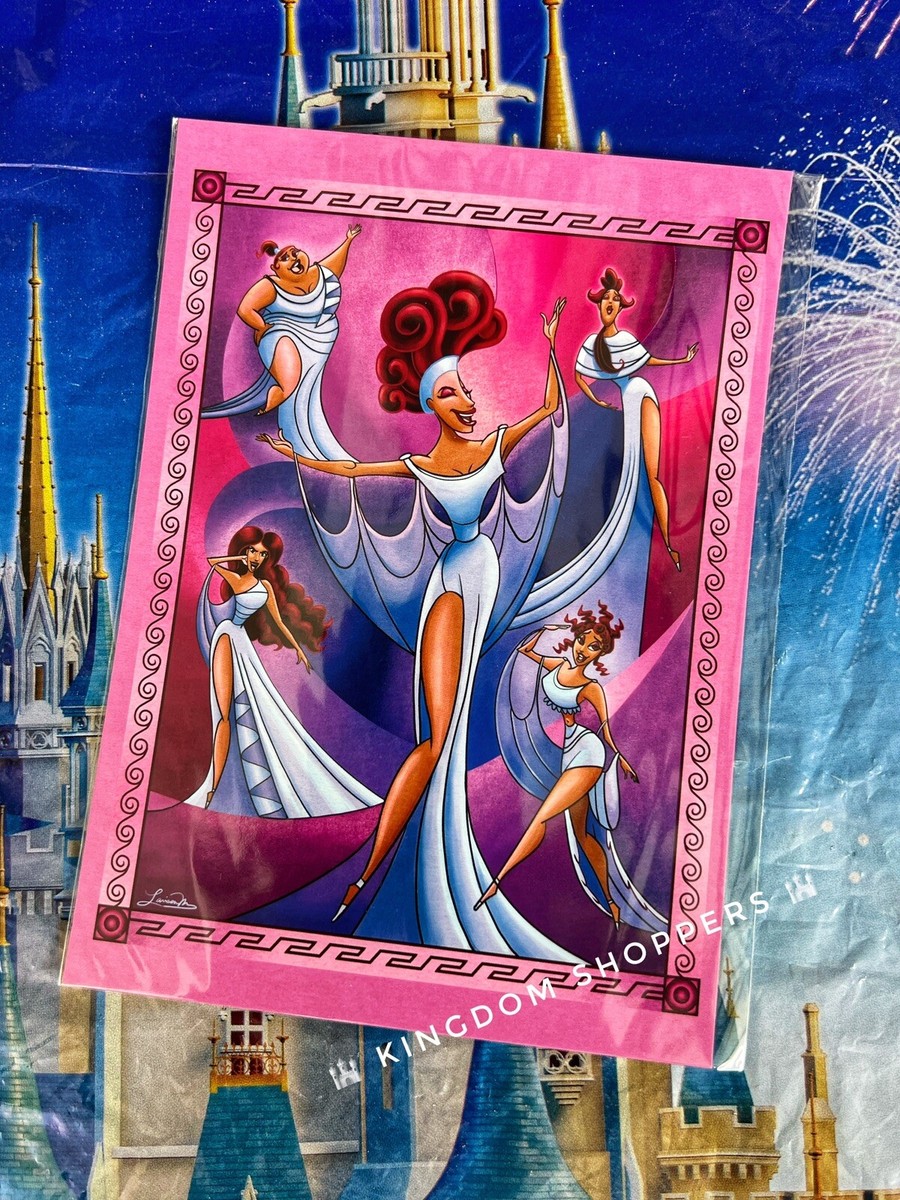 Disney Parks WonderGround Larissa Marantz Hercules Muses 5x7