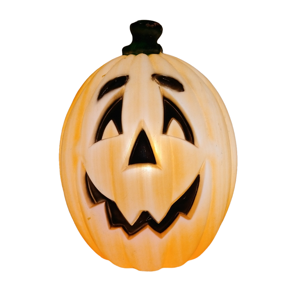 Halloween Light Up Pumpkin Blow Mold 24" Empire Plastic W Cord Yard