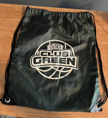 Boston Celtics NBA Drawstring Backpack Club Green